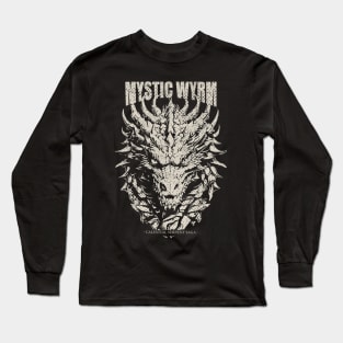 Vintage Dragon Mystic WYRM Long Sleeve T-Shirt